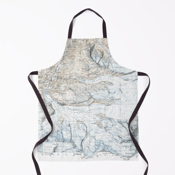 Item preview, Old topographic map of the Monte Rosa Massif designed and sold by Karol Majewski.