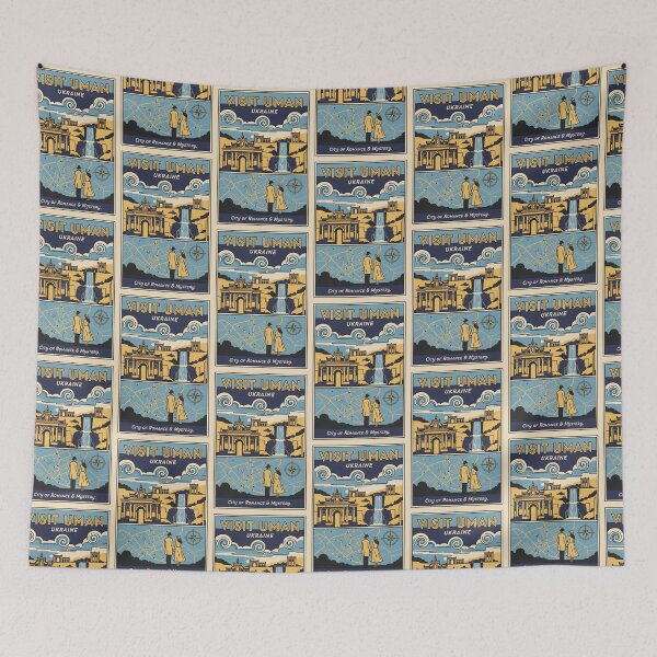 Item preview, Recuerdo de viaje retro vintage de Uman Ukraine designed and sold by TravelersGems.
