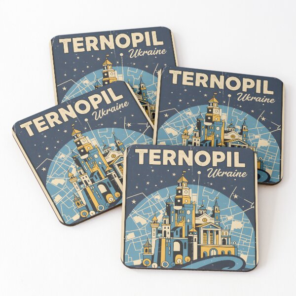 Item preview, Ternopil Ukraine Retro Vintage Travel Souvenir designed and sold by TravelersGems.