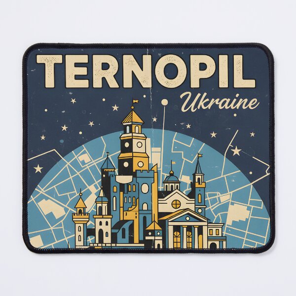 Item preview, Ternopil Ukraine Retro Vintage Travel Souvenir designed and sold by TravelersGems.