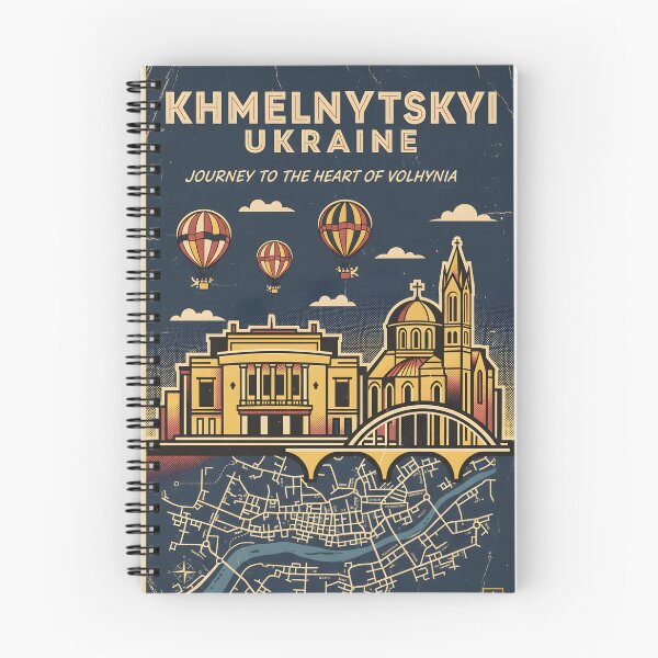 Item preview, Khmelnytskyi Ukraine Retro Vintage Travel Souvenir designed and sold by TravelersGems.