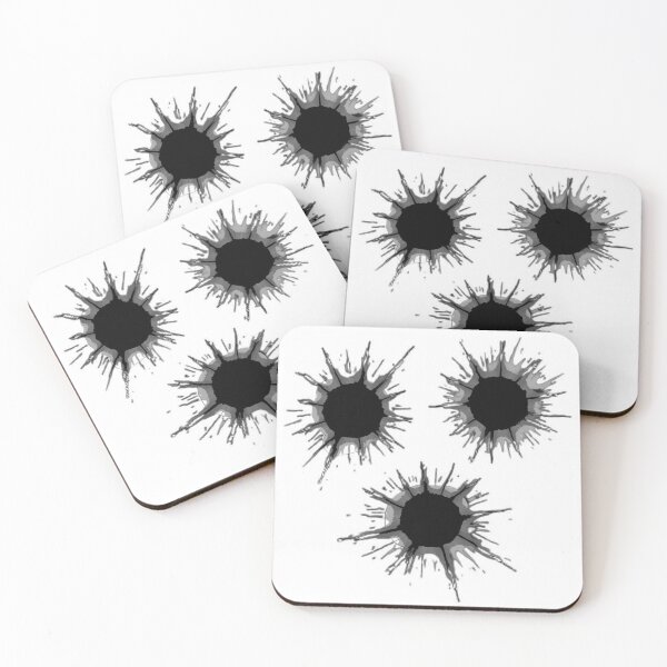 Item preview, Shot holes designed and sold by ZilkepiienArt.