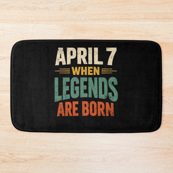 Item preview, Legends are Born On April 7th Vintage Birthday Apr 7 designed and sold by faridman.