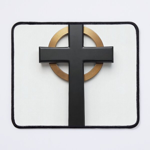 Item preview, Black Stone Cross with Halo designed and sold by Devotica.