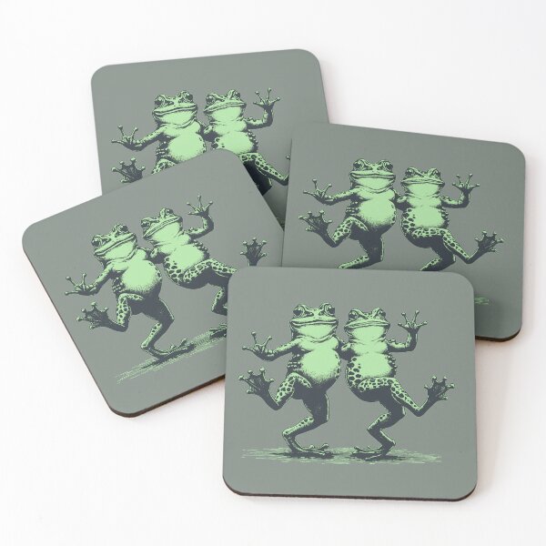 Item preview, Dancing Frogs designed and sold by Jeallan Designs.