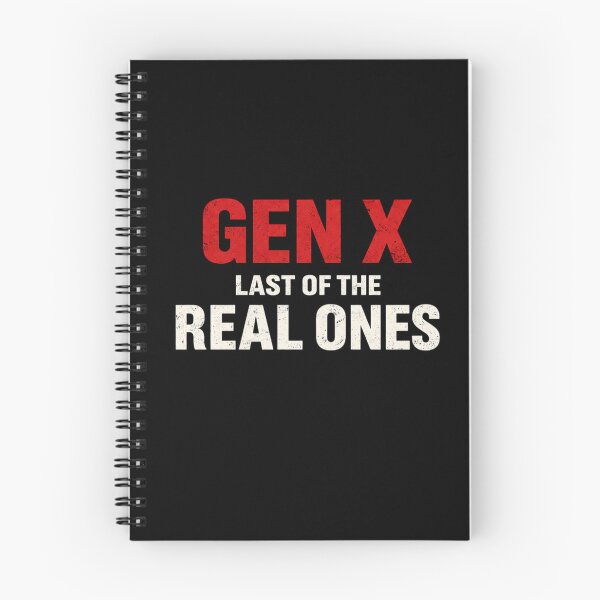 Item preview, Gen X Last Of The Real Ones Shirt Retro Vintage Generation X Pride Tee designed and sold by VibeOffline Studio.