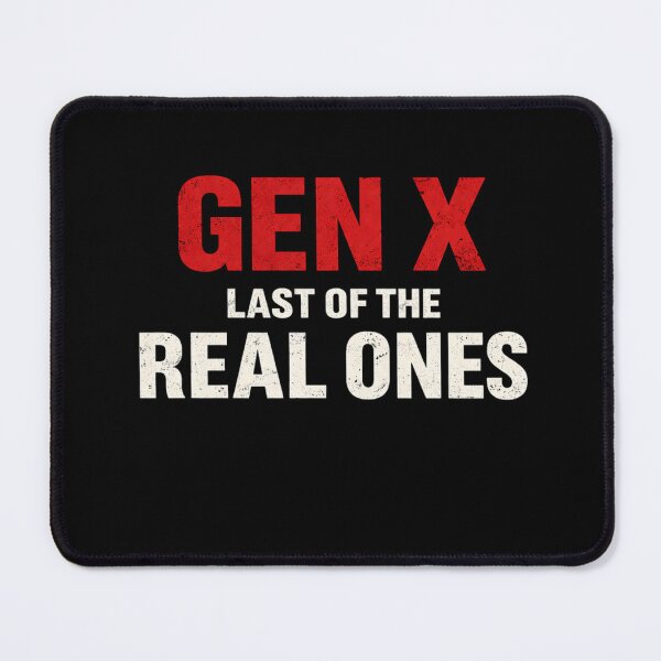 Item preview, Gen X Last Of The Real Ones Shirt Retro Vintage Generation X Pride Tee designed and sold by VibeOffline Studio.