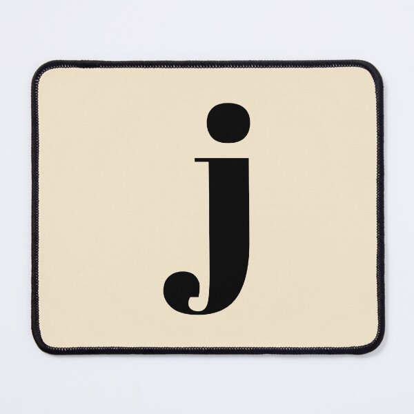 Item preview, Letter J Monogram Phone Case Aesthetic Gift for Her, Minimalist Letter J Journal Cute Initial Gift for Girls, Modern Script Letter J Pillow Aesthetic Home Decor Gift, Elegant Letter J Blanket designed and sold by Noe Mill.