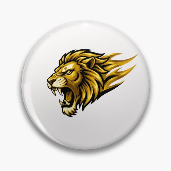 Item preview, Lion Gold Head  designed and sold by freshwear design.