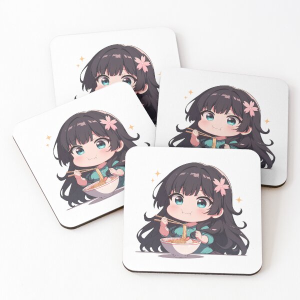 Item preview, Saten Ruiko A Certain Scientific Railgun Kawaii Ramen Chibi designed and sold by mildaclairmo.