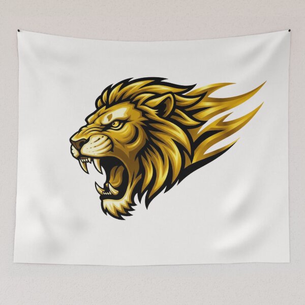 Item preview, Lion Gold Head  designed and sold by freshwear design.