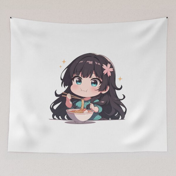 Item preview, Saten Ruiko A Certain Scientific Railgun Kawaii Ramen Chibi designed and sold by mildaclairmo.