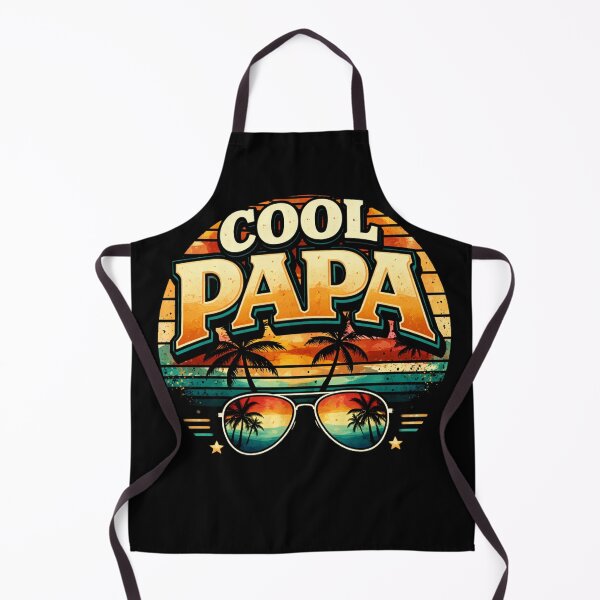 Item preview, Cool Papa Retro Sunset Shirt – Vintage Papa Gift Tee, Cool Grandpa Summer Shirt, Stylish Papa Tee designed and sold by TKOprintdesigns.