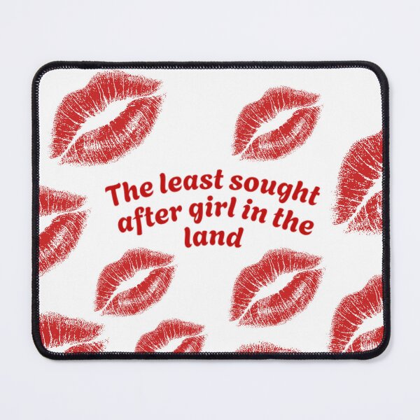 Item preview, The Least Sought After Girl in the Land – Aesthetic Lips Pattern Design designed and sold by romelleworks.