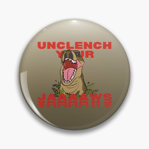 Item preview, Unclench Your Jaws T-Rex Dino (Gradient Version) designed and sold by BLAAAAASK.