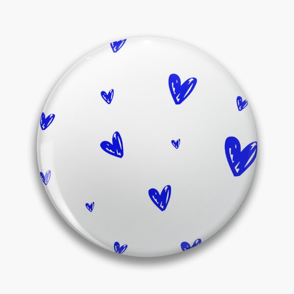 Item preview, Candy Blue Aesthetic Hand Drawn Mini Hearts Pack designed and sold by Aesthetic Crew.