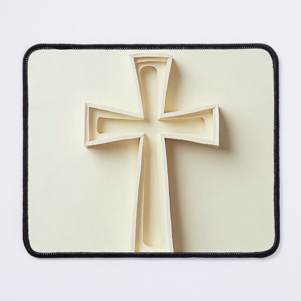 Item preview, Layered Paper Cut Cross designed and sold by Devotica.