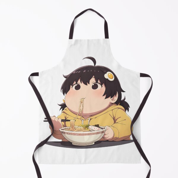 Item preview, Karen Araragi Bakemonogatari Kawaii Ramen Chibi Hoodie designed and sold by mildaclairmo.