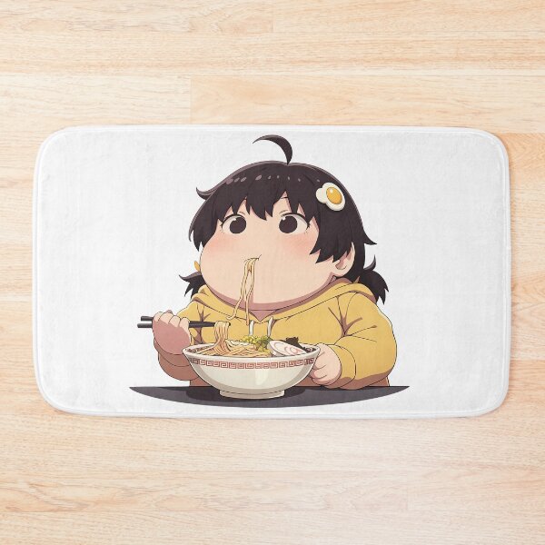 Item preview, Karen Araragi Bakemonogatari Kawaii Ramen Chibi Hoodie designed and sold by mildaclairmo.