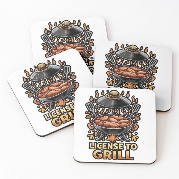 Item preview, License to Grill – BBQ Master Design designed and sold by Ladys-Gents.