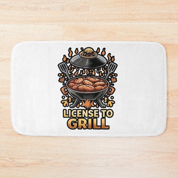 Item preview, License to Grill – BBQ Master Design designed and sold by Ladys-Gents.