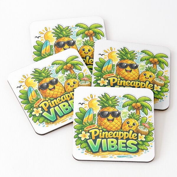 Item preview, Pineapple Vibes Design designed and sold by IslandDrip.