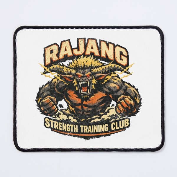 Item preview, Rajang Strength Training Club Streetwear Graphic designed and sold by furrydrool.