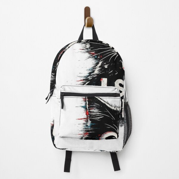 Item preview, Dark Glitch Cat Overthinking Design designed and sold by Glitch Mind CO..