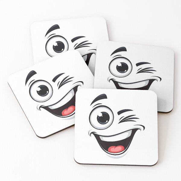 Item preview, Cute Yellow Winking Face Digital Illustration designed and sold by Rohan132.