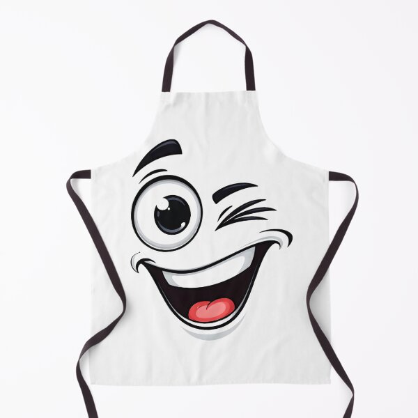 Item preview, Cute Yellow Winking Face Digital Illustration designed and sold by Rohan132.