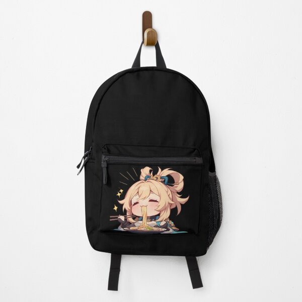 Item preview, Xingqiu Genshin Impact Chibi Kawaii Ramen Noodle Moment designed and sold by mildaclairmo.