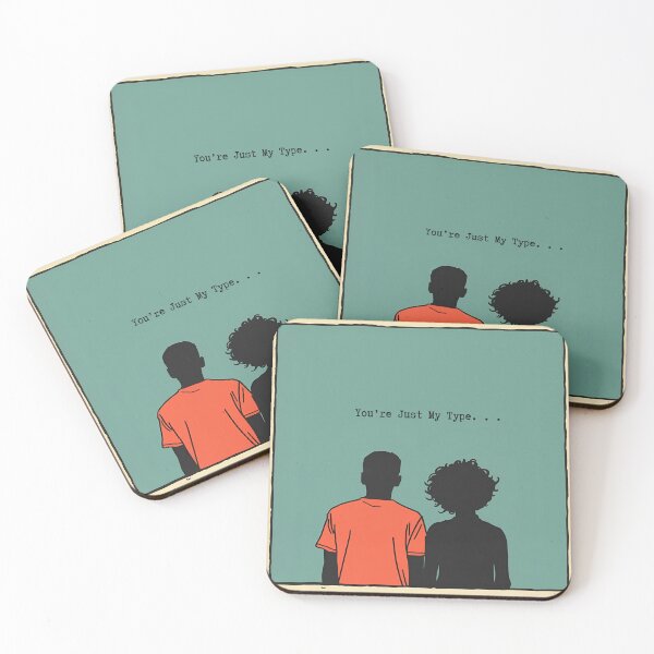 Item preview, You're Just My Type Couple designed and sold by Let Me Be Great.