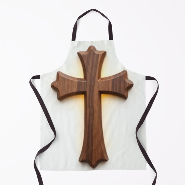 Item preview, Walnut Wood Christian Cross designed and sold by Devotica.