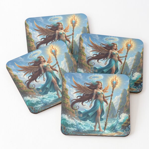 Item preview, Thetis the Nereid - Mythical Ocean Fantasy Art designed and sold by Lucid Dream Pixel.
