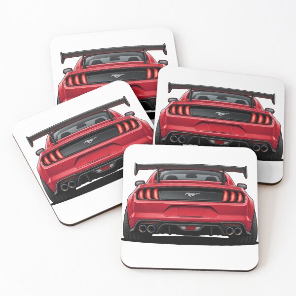 Item preview, Aggressive Muscle Car Rear View – Performance Street Machine Design designed and sold by GT Garage.