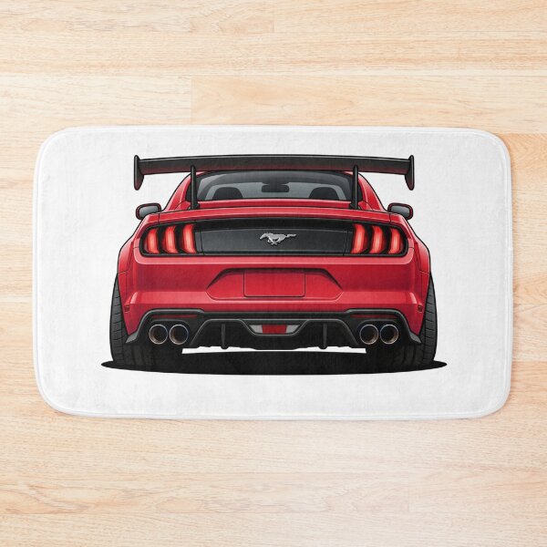 Item preview, Aggressive Muscle Car Rear View – Performance Street Machine Design designed and sold by GT Garage.