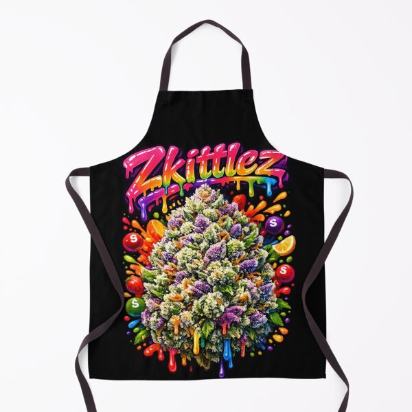 Item preview, Zkittlez Rainbow Candy Graffiti Print | Fruity Skittles Hybrid Strain Typography | Euphoric 420 Wall Decor designed and sold by WAUZ.