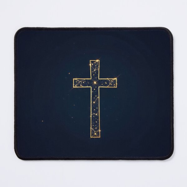 Item preview, Celestial Constellation Christian Cross designed and sold by Devotica.