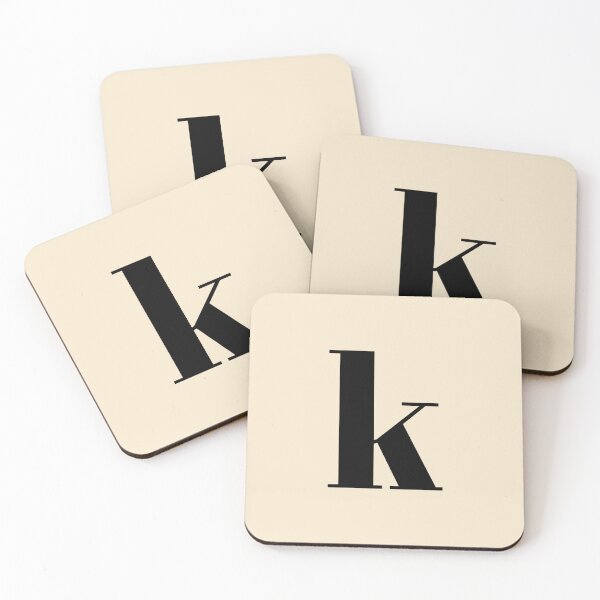 Item preview, Letter K Monogram Phone Case Aesthetic Gift for Her, Modern Script Letter K Blanket Cozy Minimalist Gift Idea, Letter K Monogram Journal Aesthetic Graduation Gift for Girls designed and sold by Noe Mill.