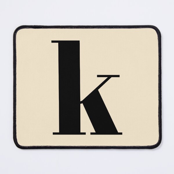Item preview, Letter K Monogram Phone Case Aesthetic Gift for Her, Modern Script Letter K Blanket Cozy Minimalist Gift Idea, Letter K Monogram Journal Aesthetic Graduation Gift for Girls designed and sold by Noe Mill.
