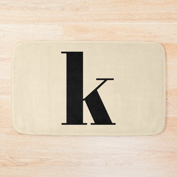 Item preview, Letter K Monogram Phone Case Aesthetic Gift for Her, Modern Script Letter K Blanket Cozy Minimalist Gift Idea, Letter K Monogram Journal Aesthetic Graduation Gift for Girls designed and sold by Noe Mill.