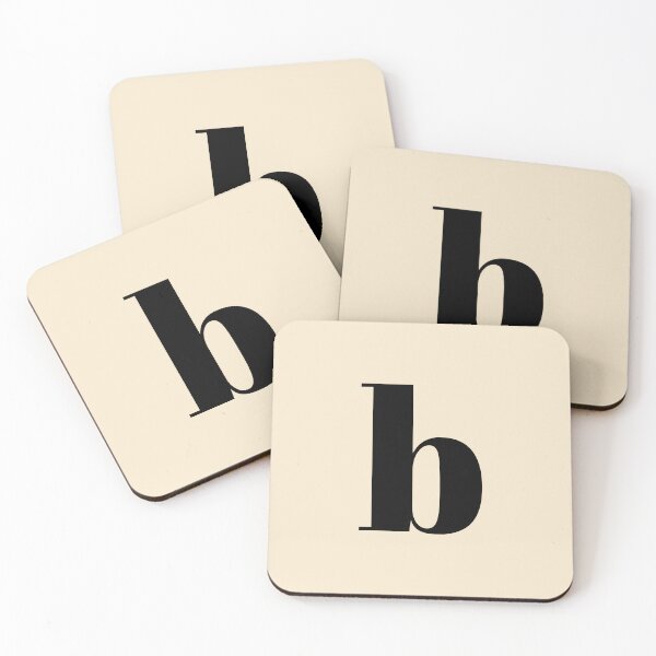 Item preview, Letter B Monogram Phone Case Gift for Her, Soft Ivory Initial B Blanket Cozy Birthday Gift, Modern Script Letter B Journal Graduation Gift, Elegant Ivory Monogram Pillow Wedding Gift Idea designed and sold by Noe Mill.