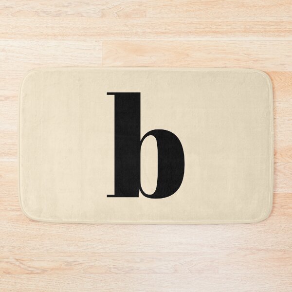Item preview, Letter B Monogram Phone Case Gift for Her, Soft Ivory Initial B Blanket Cozy Birthday Gift, Modern Script Letter B Journal Graduation Gift, Elegant Ivory Monogram Pillow Wedding Gift Idea designed and sold by Noe Mill.