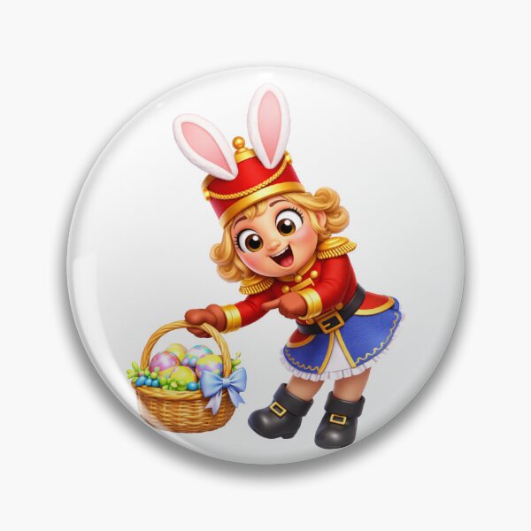 Item preview, Easter Christmas Nutcracker Girl designed and sold by Sillytoe.