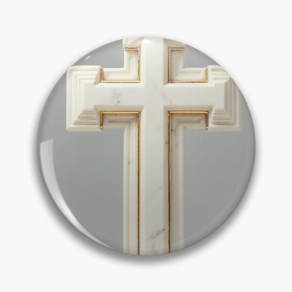 Item preview, Stone Slab Cross with Gold designed and sold by Devotica.