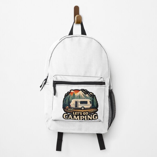 Item preview, Let’s Go Camping – Camper Van Adventure Design designed and sold by Ladys-Gents.