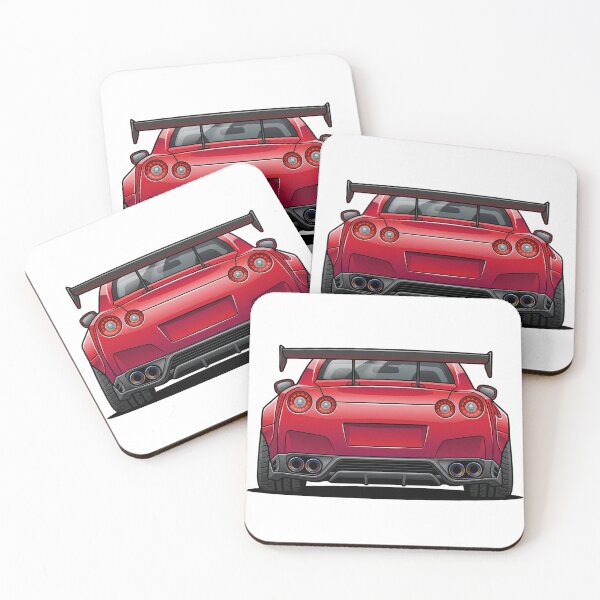 Item preview, Aggressive JDM Sports Car Rear View – Turbo Performance Street Design designed and sold by GT Garage.