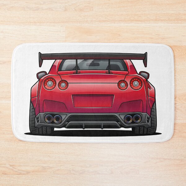 Item preview, Aggressive JDM Sports Car Rear View – Turbo Performance Street Design designed and sold by GT Garage.