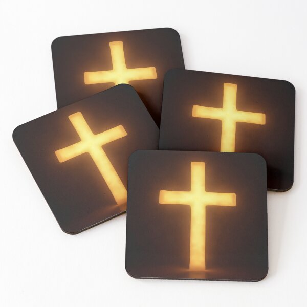 Item preview, Candlelight Beam Christian Cross designed and sold by Devotica.