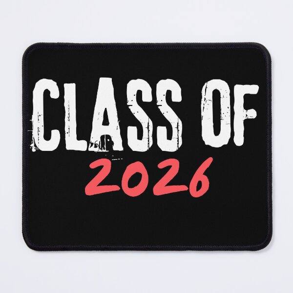 Item preview, Class of 2026 (print on black) designed and sold by Cottageshop.
